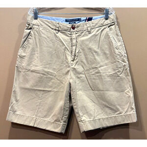Tommy Hilfiger Shorts Mens Size 34 Beige Chino 9” Inseam EUC